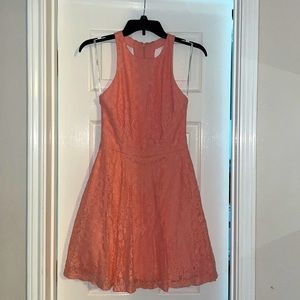 Coral dress